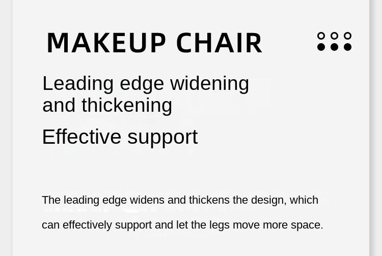 UVRLiving Room Chair Home Bedroom Girls Dresser Makeup Chair Computer Office Chair  Light Luxury Lift Swivel Backrest Chair
